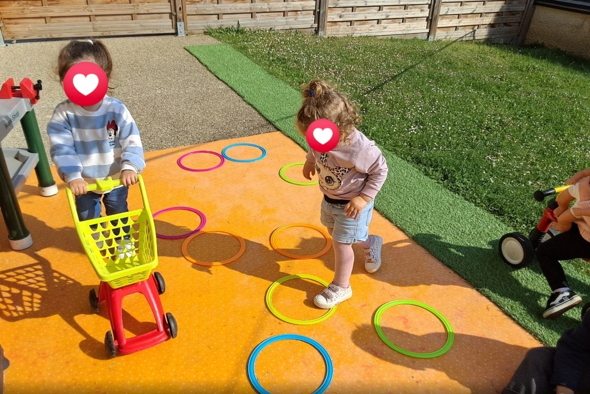 Une crèche riche en activités, à l’intérieur comme à l’extérieur