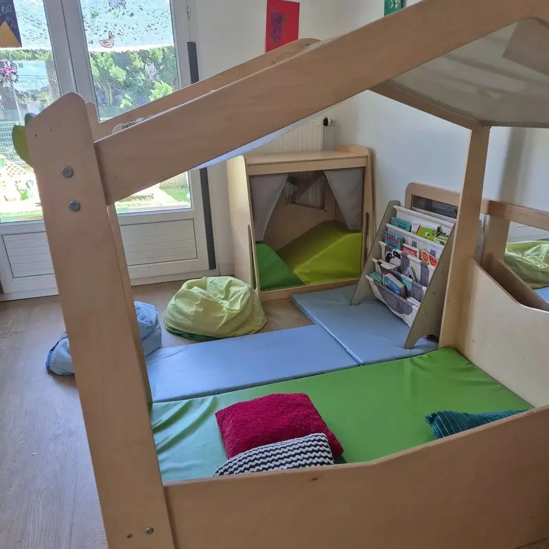 Atelier motricité avec plusieurs enfants